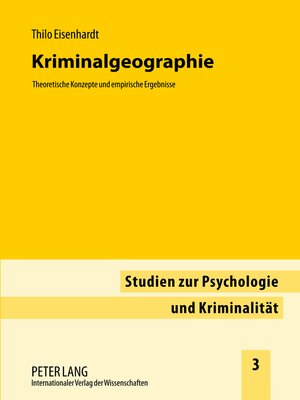 cover image of Kriminalgeographie